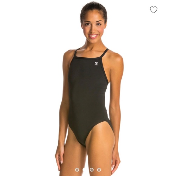 Durafast Solid Diamondfit One Piece Swimsuit - Picture 3 of 10